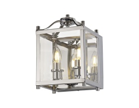 Aston Polished Chrome Wall Lights Diyas Flush Wall Lights Aston Polished Chrome Wall Lights Diyas Flush Wall Lights